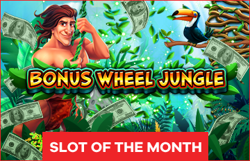 Slot of the Month - Bonus Wheel Jungle