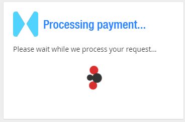 processing payment request at Everygame Casino