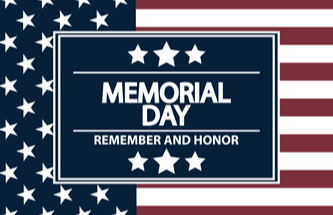 Happy Memorial Day banner