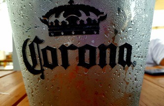 Corona beer bucket