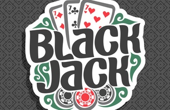 a logo that says blackjack