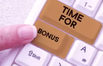the left side of a keyboard displaying the words "time for A bonus".