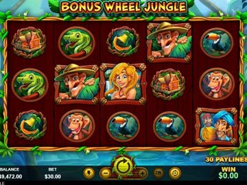 Bonus Wheel Jungle screenshot