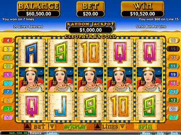 Cleopatras Gold Screenshot