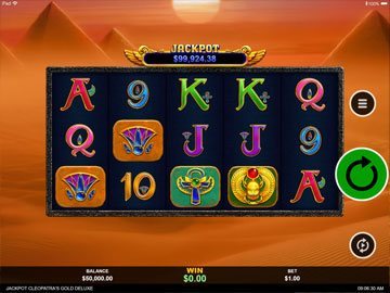 Jackpot Cleopatra’s Gold Deluxe screenshot