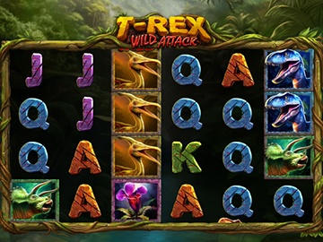 T-Rex Wild Attack screenshot