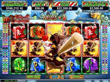 Return of the Rudolph slot Screenshot