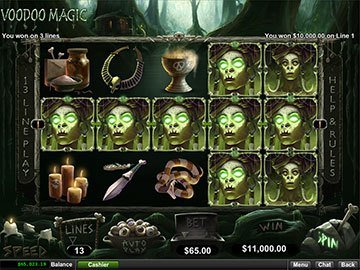 Voodoo Magic slot Screenshot