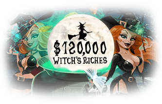 Witch's Riches promotion