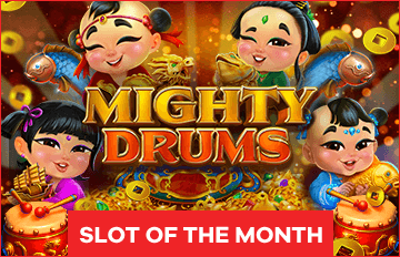 Slot of the Month - Mighty Drums