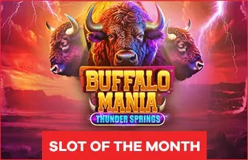 Slot of the Month - Buffalo Mania: Thunder Springs